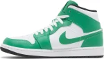 Nike Air Jordan 1 Mid Lucky Green נעלי סניקרס לגברים