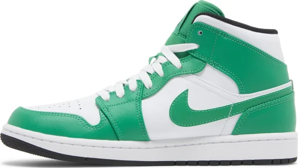 Nike Air Jordan 1 Mid Lucky Green נעלי סניקרס לגברים