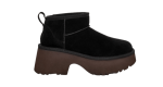 UGG Women’s Classic Ultra Mini New Heights Black נעלי האג