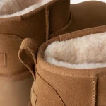 UGG Women’s Classic Ultra Mini New Heights Chestnut נעלי האג