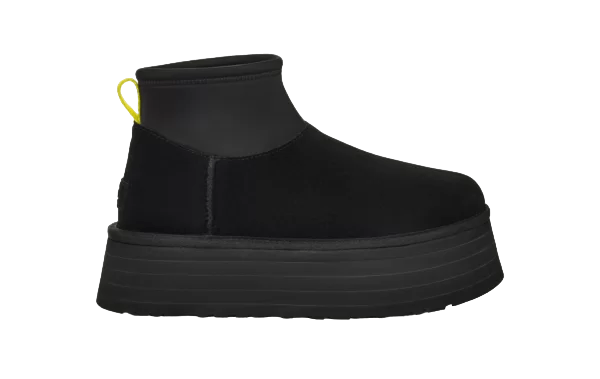 UGG Women’s Classic Mini Dipper Black נעלי האג