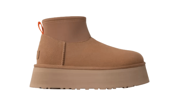 UGG Women’s Classic Mini Dipper Chestnut נעלי האג