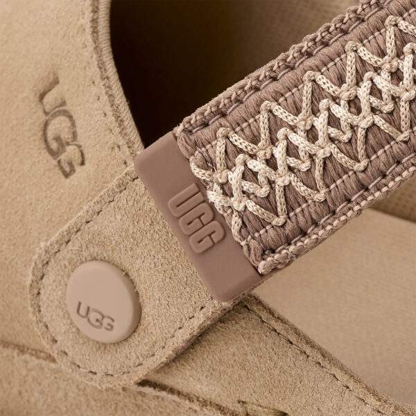 UGG Women’s Goldenstar UGGbraid Clog Mustard Seed נעלי האג