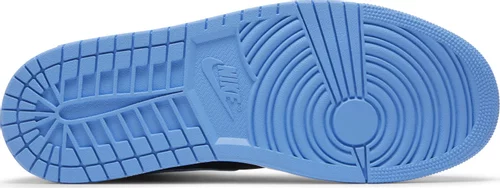 Nike Air Jordan 1 Mid University Blue Black נעלי סניקרס לגברים