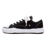 Maison Mihara Yasuhiro Peterson Canvas Low Black White נעלי