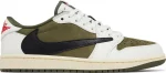 Nike x Travis Scott Air Jordan 1 Retro Low OG SP 'Reverse Olive / Medium Olive' נעלי ספורט לגברים