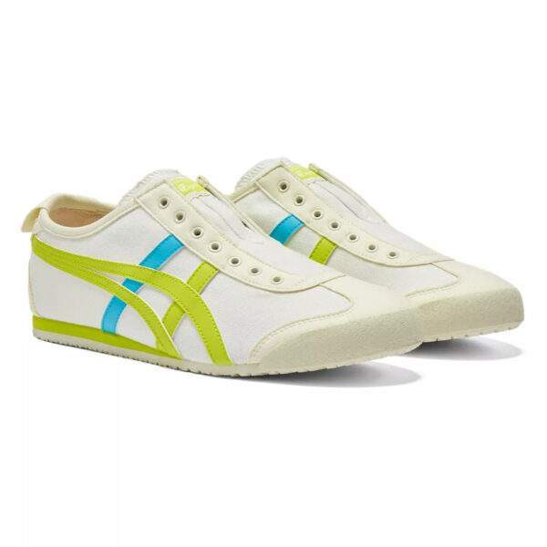 נעלי Onitsuka Tiger MEXICO 66 SLIP-ON Cream/Neon Lime