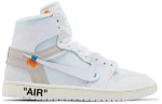 Nike x Off-White Air Jordan 1 Retro High OG 'Alaska' נעלי ספורט לגברים