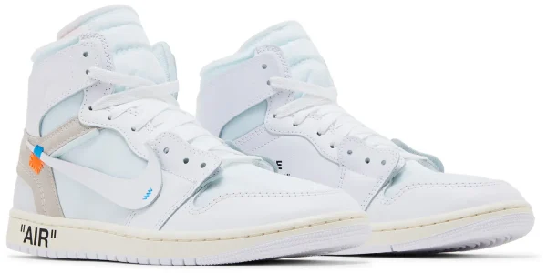 Nike x Off-White Air Jordan 1 Retro High OG 'Alaska' נעלי ספורט לגברים