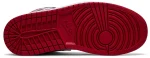 Nike Air Jordan 1 Mid Patent Bred Toe נעלי סניקרס לגברים