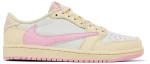 Nike x Travis Scott Air Jordan 1 Retro Low OG 'Muslin Pink' נעלי ספורט לגברים