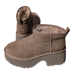 UGG Women’s Classic Ultra Mini New Heights Hickory נעלי האג
