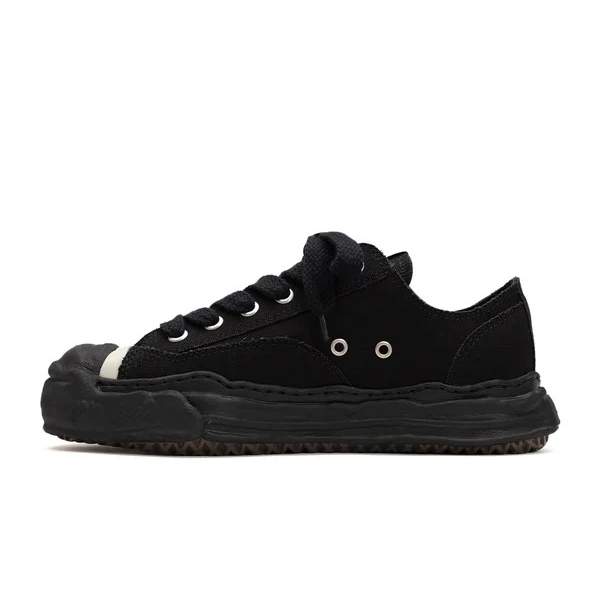 Maison Mihara Yasuhiro Hank Canvas Black נעלי