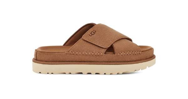UGG Goldenstar Cross Sandals Chestnut סנדלי האג