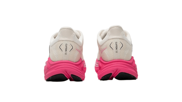 Hoka Clifton 10 Wide Alabaster / Neon Dragonfruit נעלי ריצה רחב
