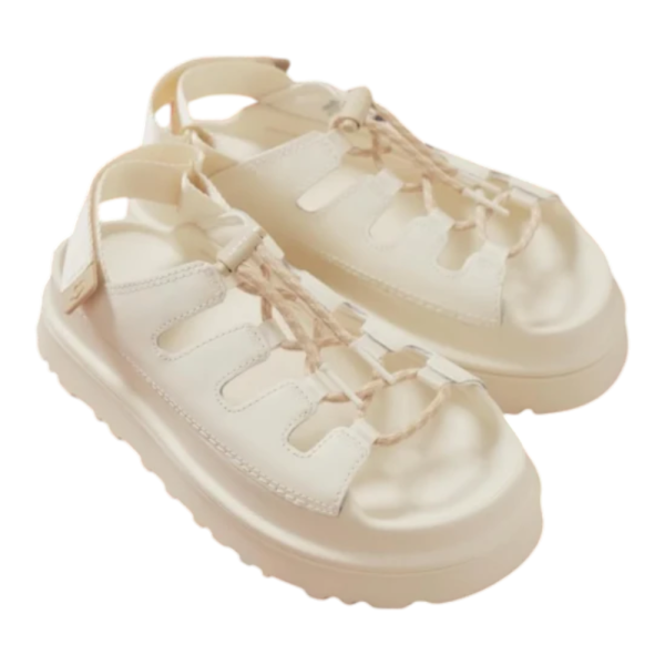 UGG Women’s GoldenGlow Toggle Beige נעלי האג