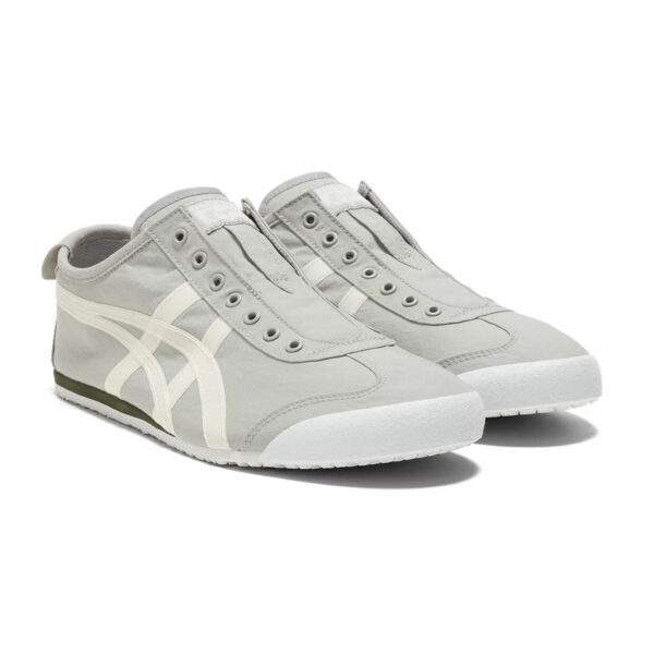 Onitsuka Tiger MEXICO 66 SLIP-ON Oyster Grey/White נעלי