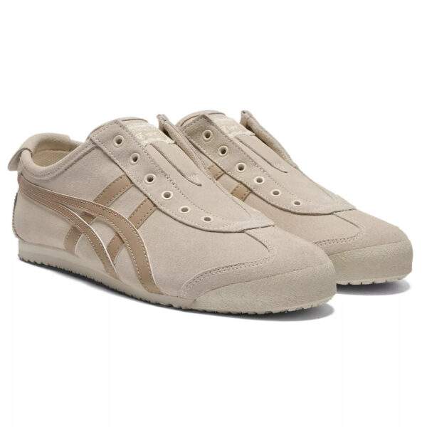 Onitsuka Tiger MEXICO 66 SLIP-ON Birch/Wood Crepe נעלי