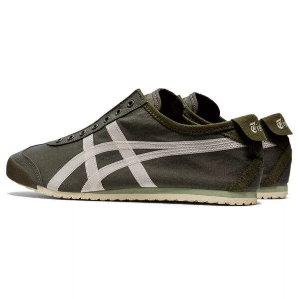 Onitsuka Tiger MEXICO 66 SLIP-ON Mantle Green/Birch נעלי