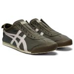 Onitsuka Tiger MEXICO 66 SLIP-ON Mantle Green/Birch נעלי
