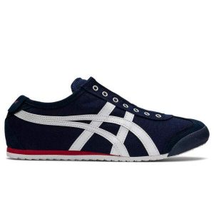 Onitsuka Tiger MEXICO 66 SLIP-ON Navy/Off-White נעלי