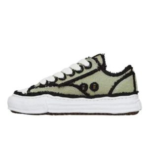 Maison Mihara Yasuhiro Peterson Olive Green Sole נעלי
