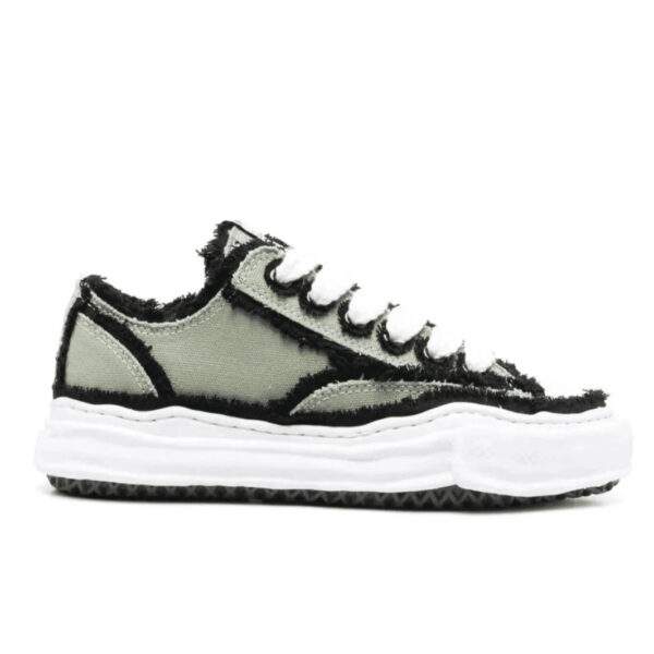 Maison Mihara Yasuhiro Peterson Olive Green Sole נעלי