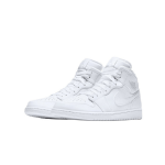 Nike Air Jordan 1 Mid White Pure Platinum סניקרס