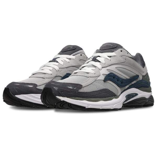 Saucony Progrid Omni 9 Grey-Agave – נעלי ריצה יציבות ונוחות