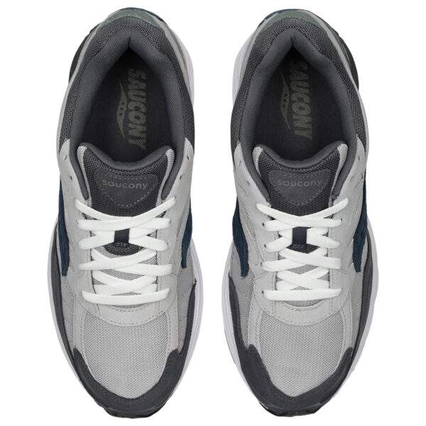 Saucony Progrid Omni 9 Grey-Agave – נעלי ריצה יציבות ונוחות