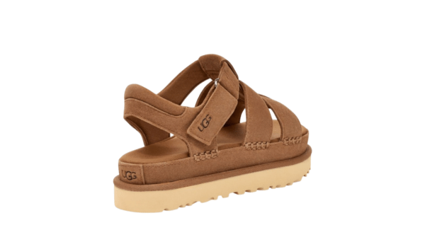 UGG Goldenstar Strap Sandal Brown נעלי בית לגברים