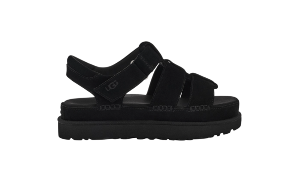 UGG Goldenstar Strap Sandal Black נעלי בית לגברים