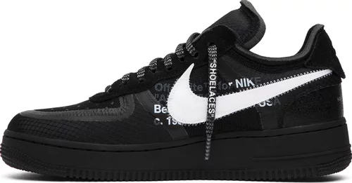Nike x Off-White Air Force 1 Low 'Black' נעלי ספורט לגברים