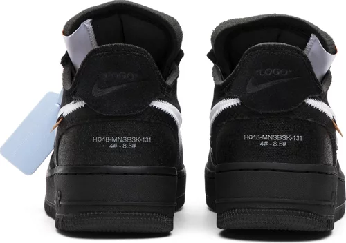 Nike x Off-White Air Force 1 Low 'Black' נעלי ספורט לגברים