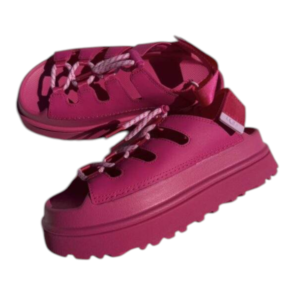 UGG Women’s GoldenGlow Toggle Deep Coral נעלי האג