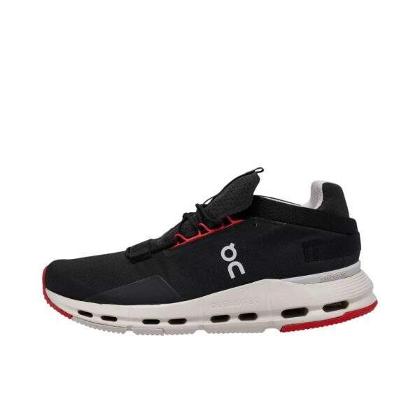 On Cloudnova 2 Black/Red נעלי