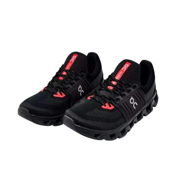 On Cloudswift 4 Black/Red/Silver נעלי