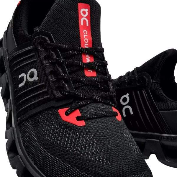 On Cloudswift 4 Black/Red/Silver נעלי