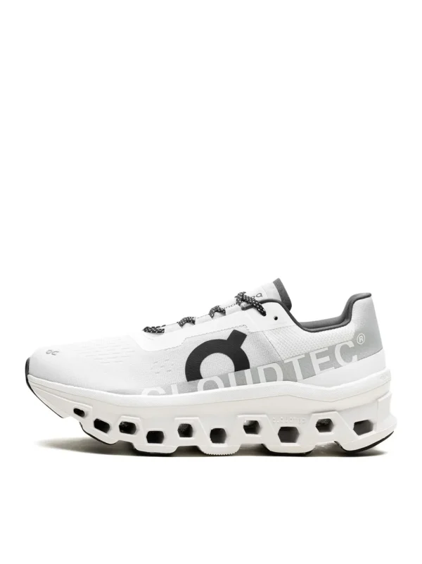 On Cloudmonster Running White נעלי ריצה לגברים