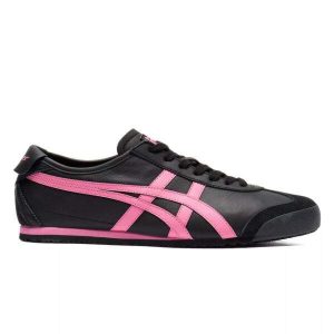 Onitsuka Tiger MEXICO 66 Black/Dragon Fruit נעלי