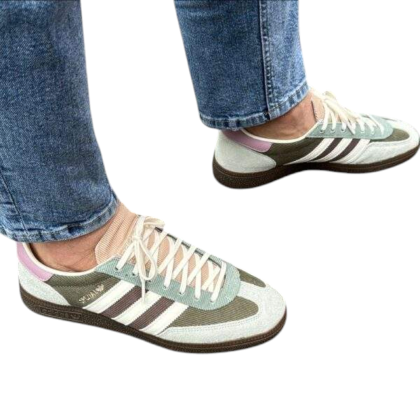 Adidas Originals Handball Spezial Sliver Green Magic נעלי
