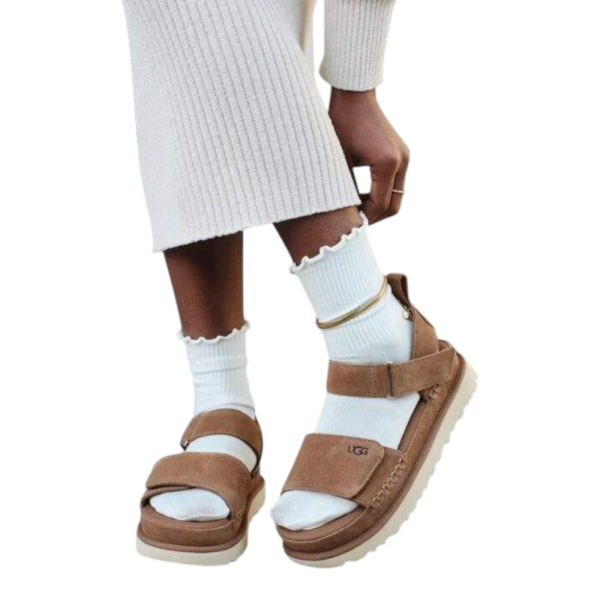 UGG Women’s Goldenstar Hi Chestnut סנדלי האג