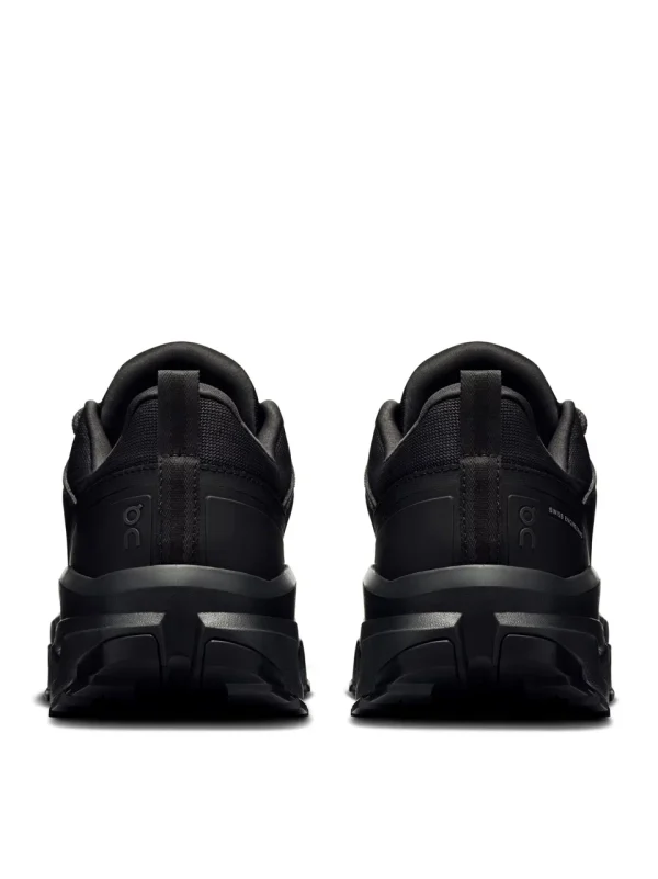 On Cloudrock Low Waterproof Black נעלי טיולים לגברים