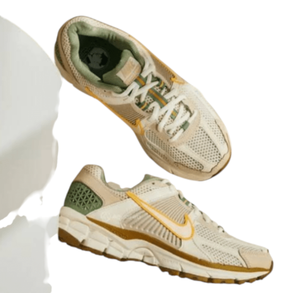 Nike Zoom Vomero 5 Sail Laser Orange Medium Olive – Nike Zoom סניקרס