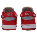 Nike Dunk Low x Off-White 'University Red' נעלי סניקרס לגברים