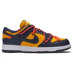 Nike Dunk Low x Off-White 'University Gold' נעלי סניקרס לגברים