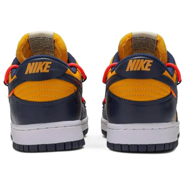 Nike Dunk Low x Off-White 'University Gold' נעלי סניקרס לגברים