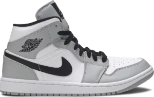 Nike Air Jordan 1 Mid Smoke Grey נעלי סניקרס לגברים