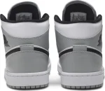 Nike Air Jordan 1 Mid Smoke Grey נעלי סניקרס לגברים
