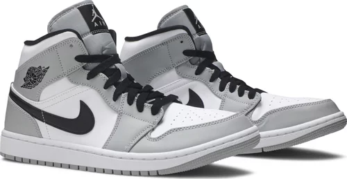 Nike Air Jordan 1 Mid Smoke Grey נעלי סניקרס לגברים